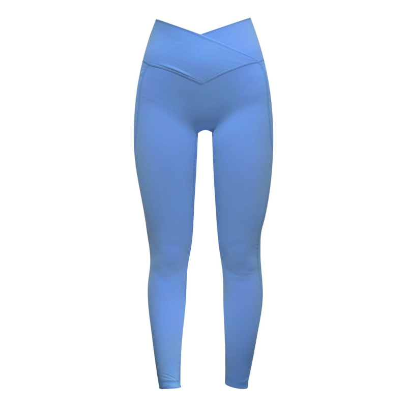 Isha Pocket Tights - Cross-Over Waist