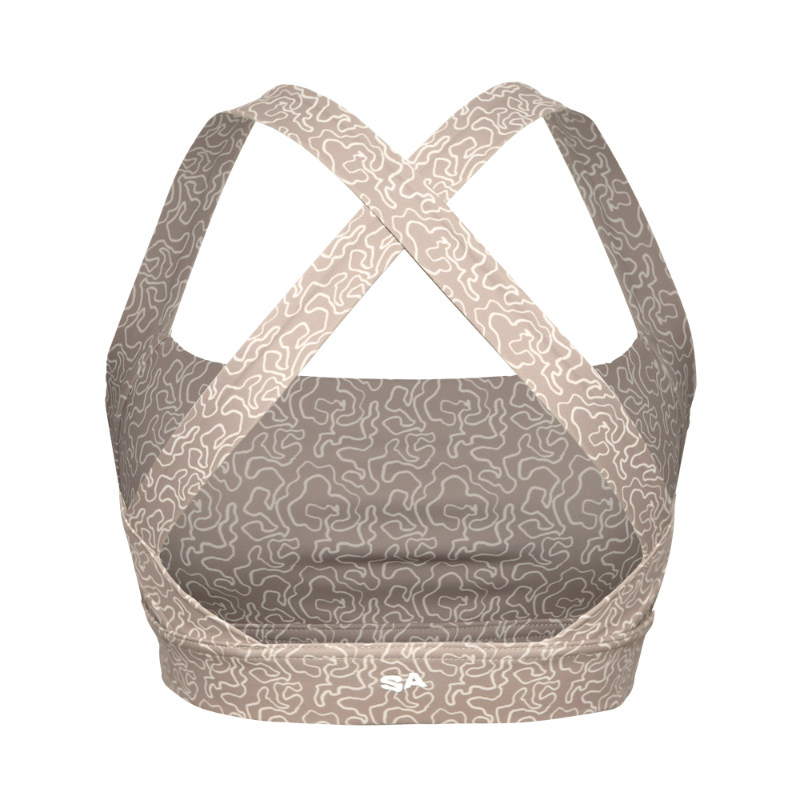 ERIN CROSS BACK SPORTS BRA