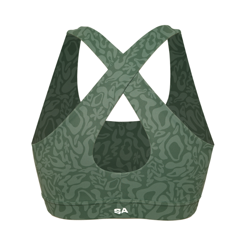 IZZY CROSS BACK SPORTS BRA