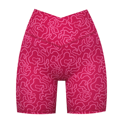 ELLE CROSS OVER 6" BIKE SHORTS