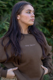 ZIMMI OVERSIZED CREW NECK JUMPER