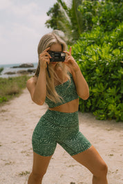 ZAZA CROSS BACK SPORTS BRA