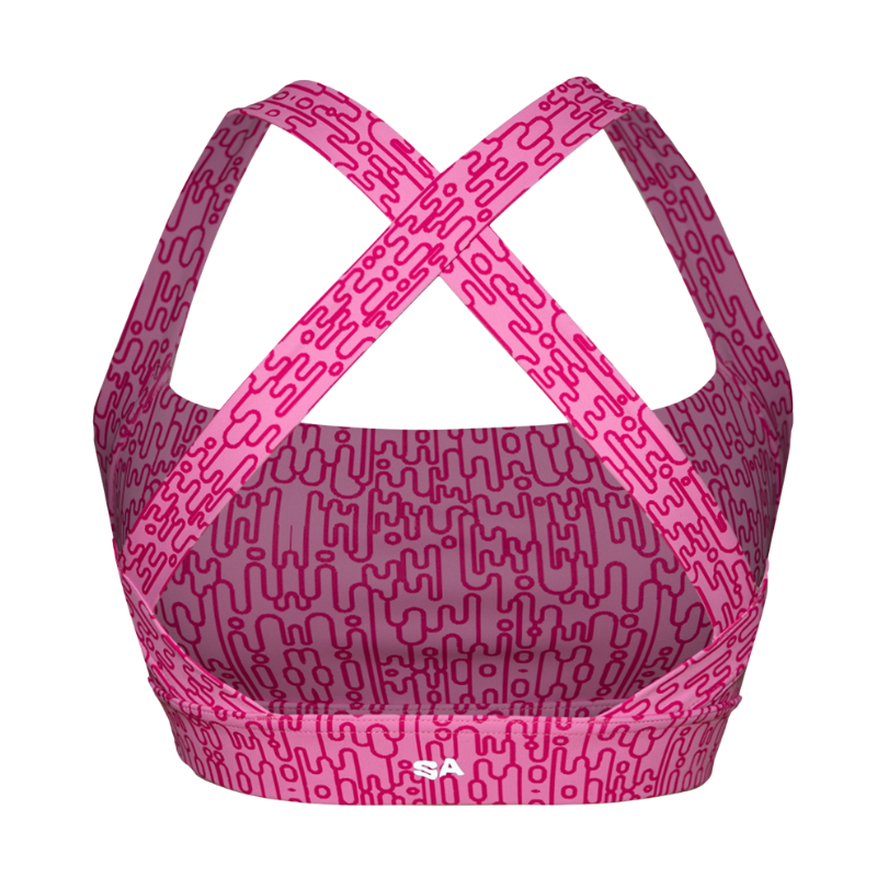 RYLIE CROSS BACK SPORTS BRA