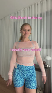 JESSI SHEER LONG SLEEVE