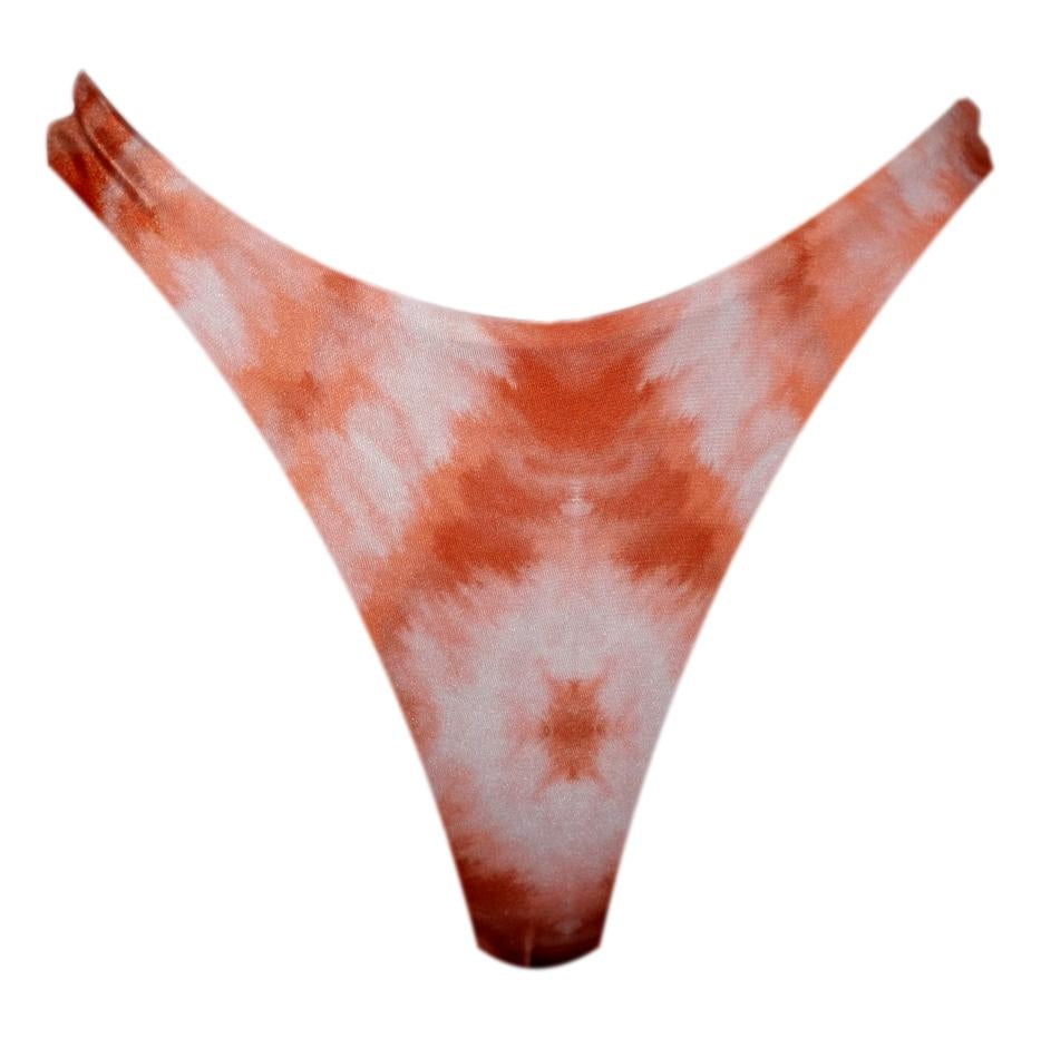 CORA HIGH HIP BIKINI BOTTOMS - Front