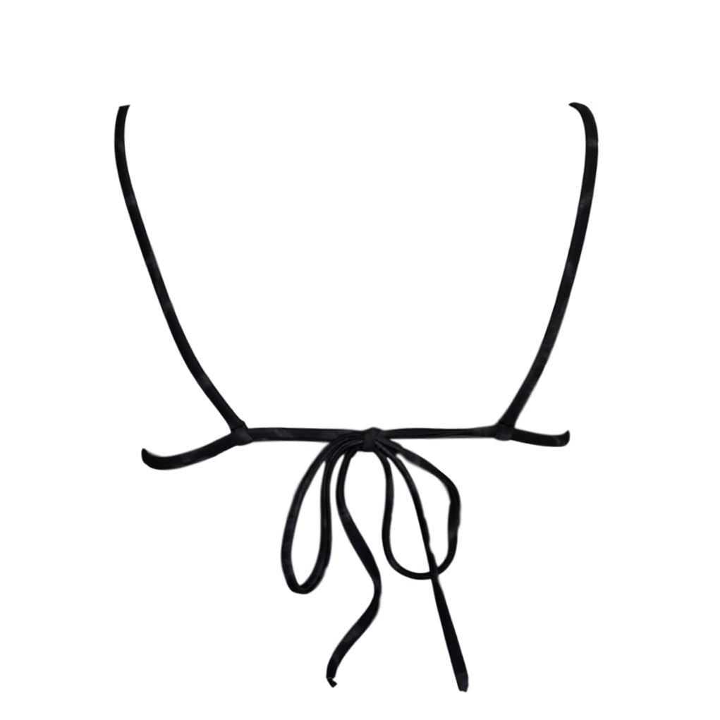 FRANKIE RUCHED CENTER BIKINI TOP